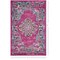 Homeroots 2 x 3 ft. Fuchsia & Blue Distressed Scatter Area Rug 385259 - alternate 6
